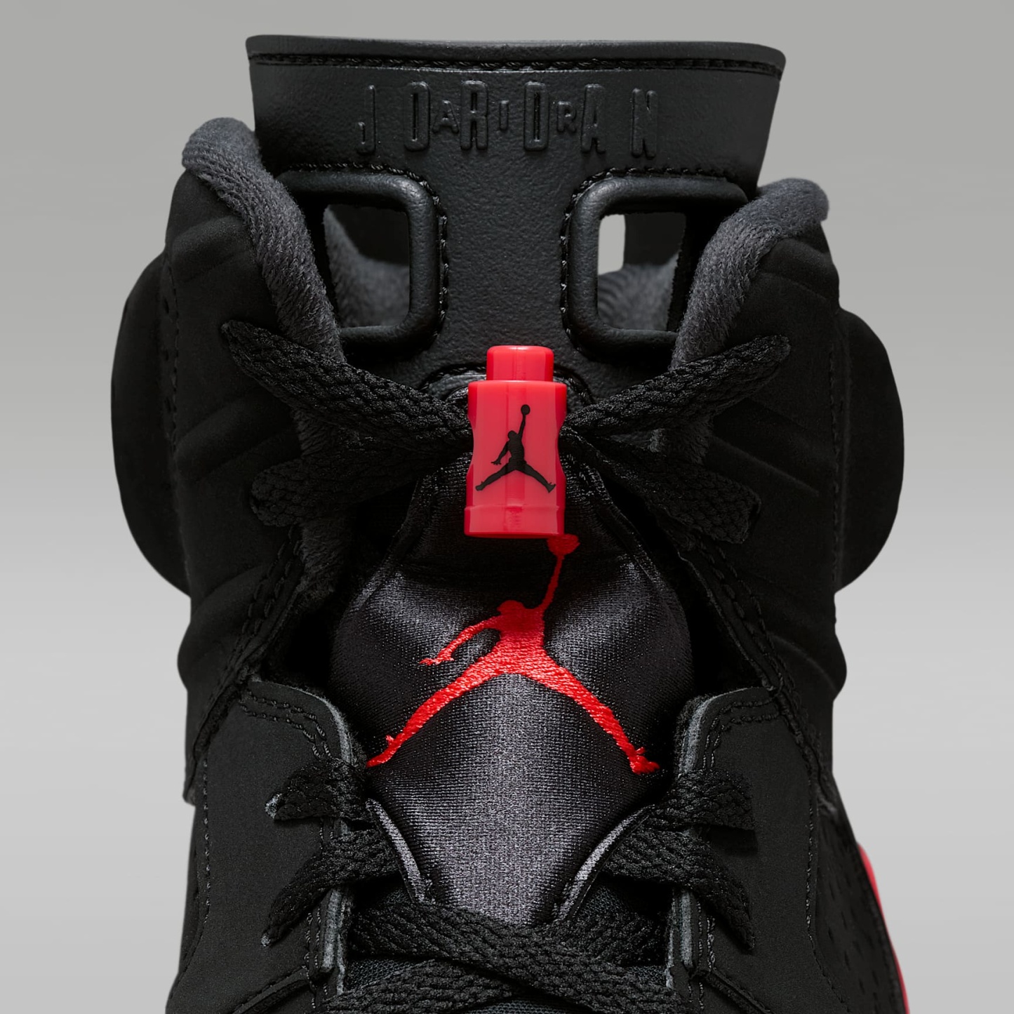 Air Jordan 6 Retro Herrenschuh – Schwarz/Light Crimson