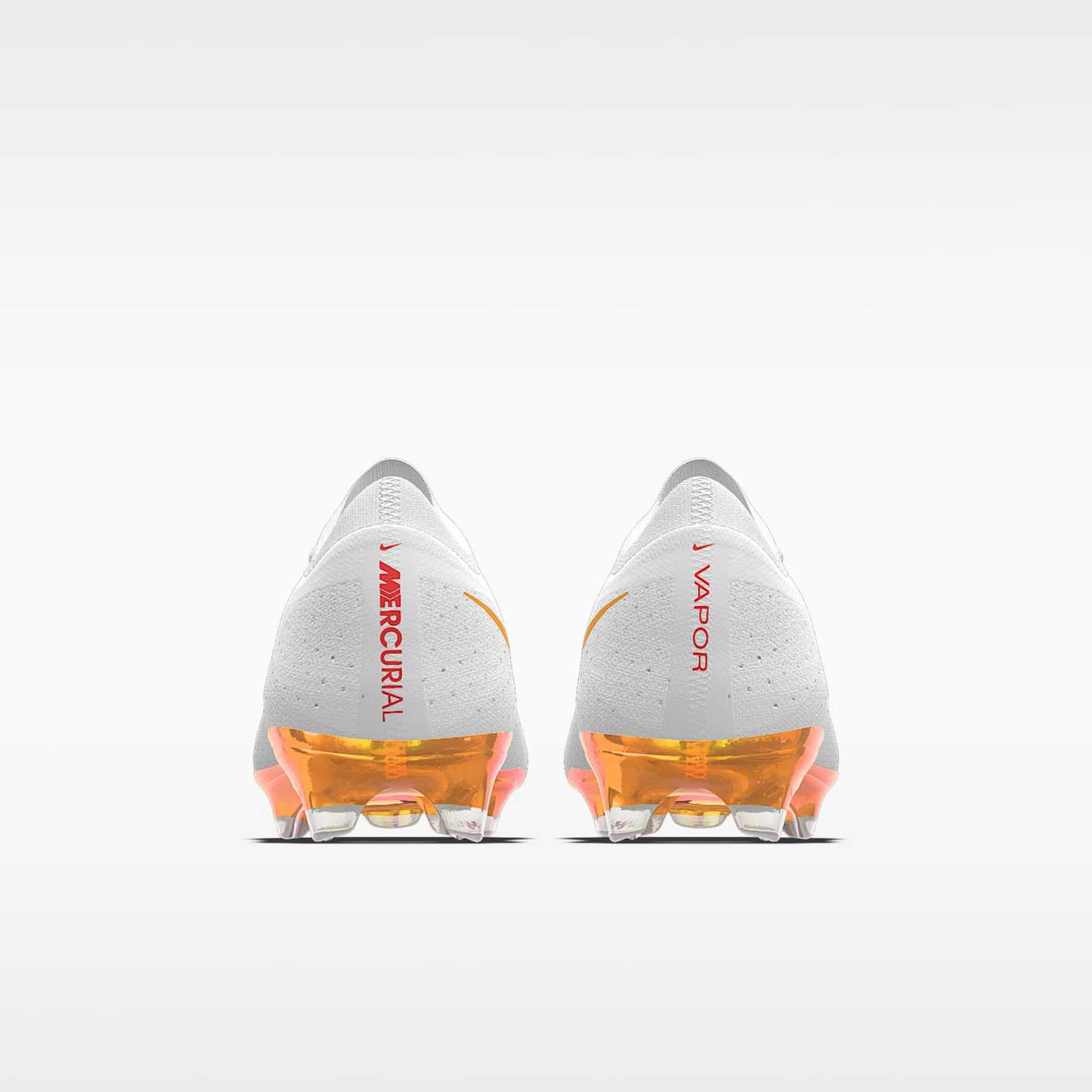 Nike Mercurial Vapor 17 Elite By You personalisierbarer Low-Top-Fußballschuh für normalen Rasen – Bright Crimson/Weiß [9274715451]