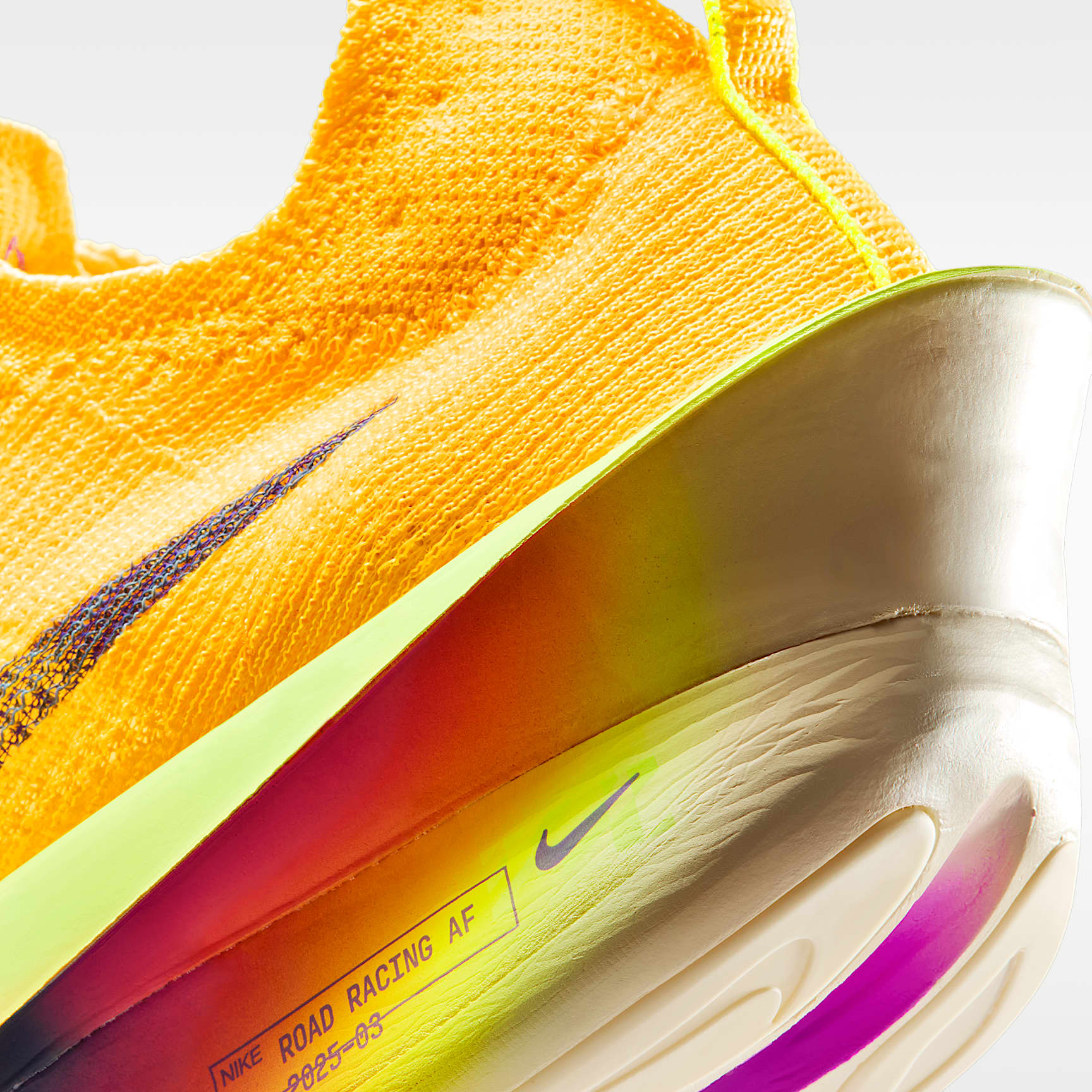 Nike Alphafly 3 Herren-Straßenlaufschuh für Wettkämpfe – Laser Orange/Citron Pulse/Volt Ice/Indigo Burst