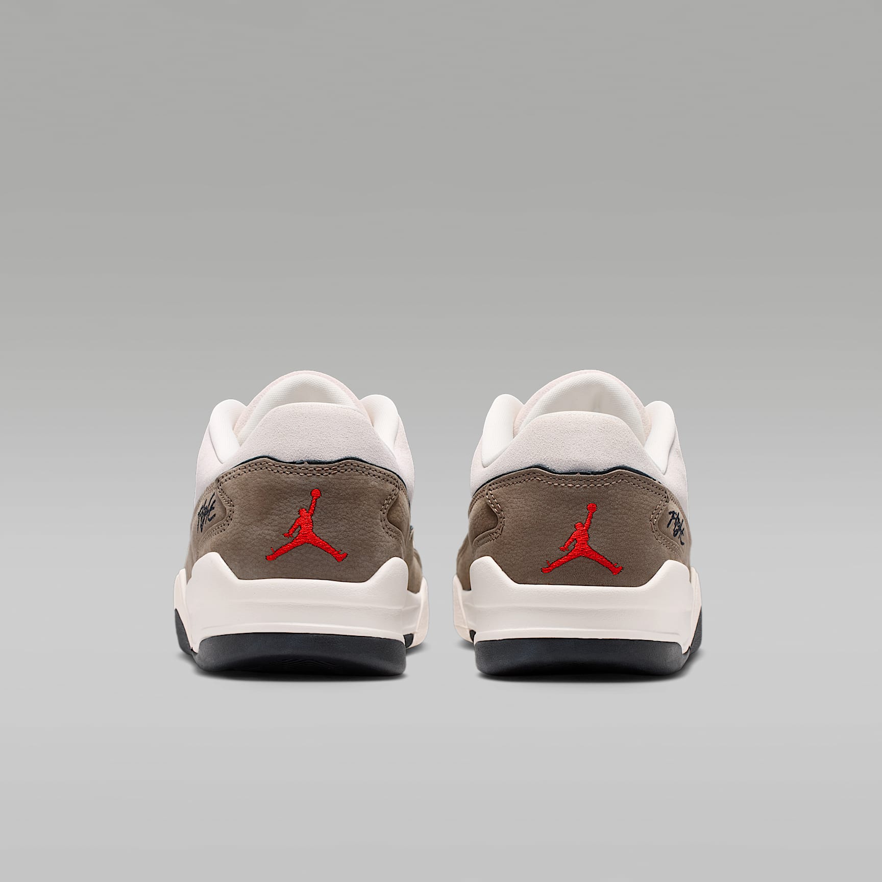 Jordan Flight Court Schuh (Herren) – Phantom/Palomino/Schwarz/University Red