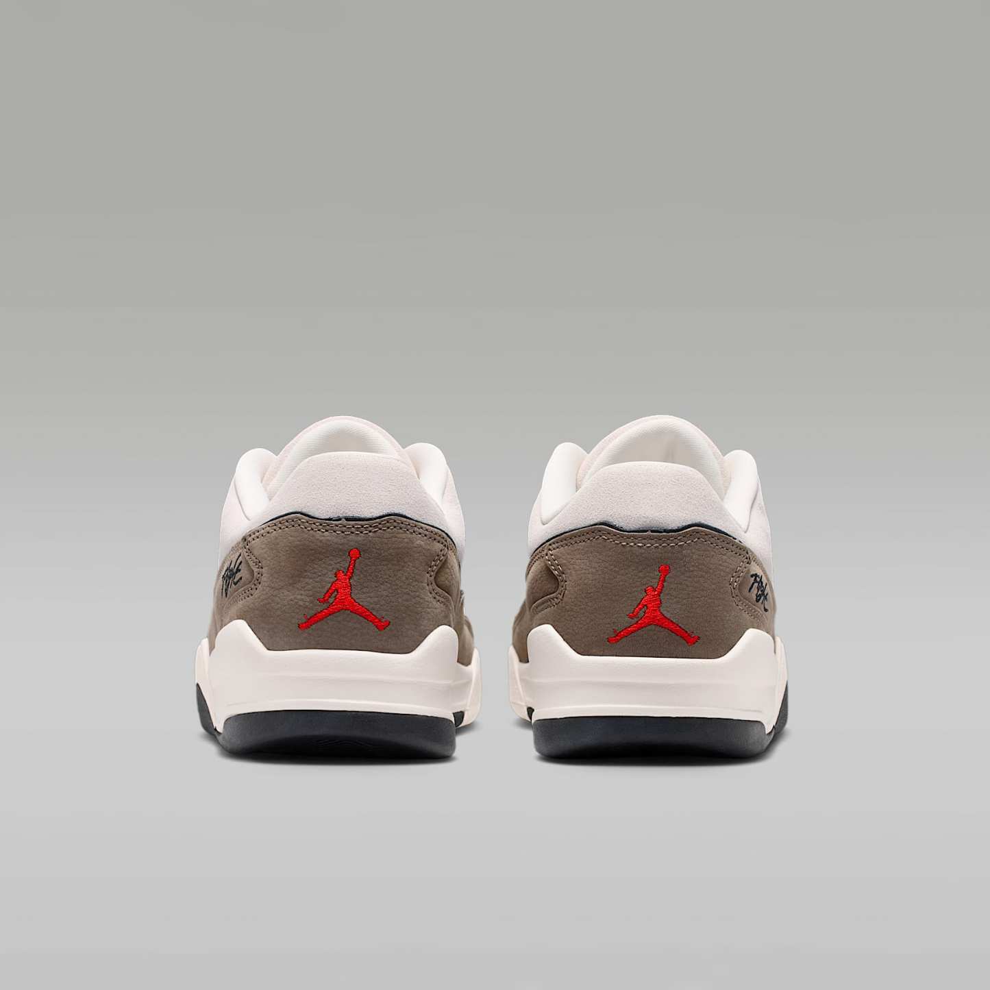 Jordan Flight Court Schuh (Herren) – Phantom/Palomino/Schwarz/University Red