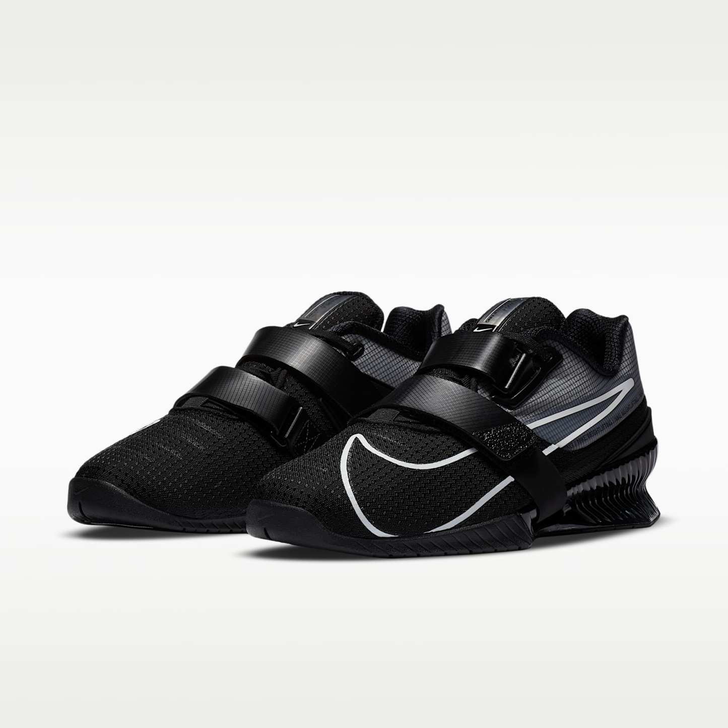 Nike Romaleos 4 Schuhe fürs Gewichtheben – Schwarz/Schwarz/Weiß