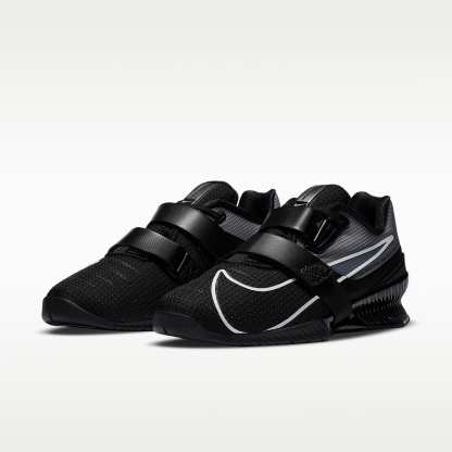 Nike Romaleos 4 Schuhe fürs Gewichtheben – Schwarz/Schwarz/Weiß