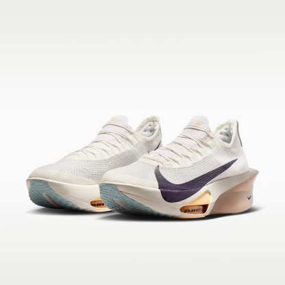 Nike Alphafly 3 Herren-Straßenlaufschuh für Wettkämpfe – Platinum Tint/Ocean Cube/Moon Particle/Purple Dynasty