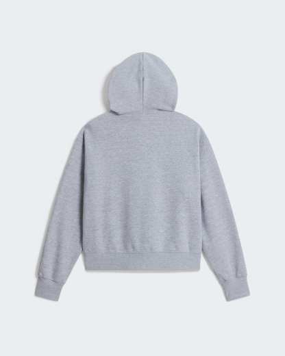 TNF™ Essential Simple Dome Boxy Oversized Hoodie Damen – TNF Pale Grey Heather