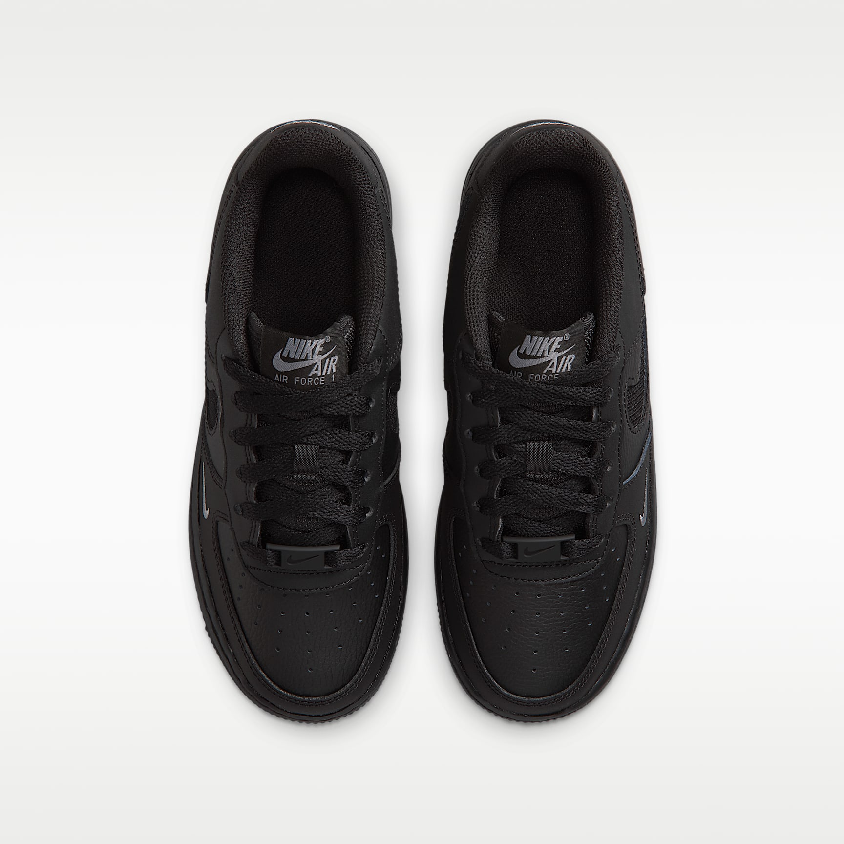 Nike Air Force 1 LV8 Schuh (ältere Kinder) – Schwarz/Cool Grey/Cool Grey