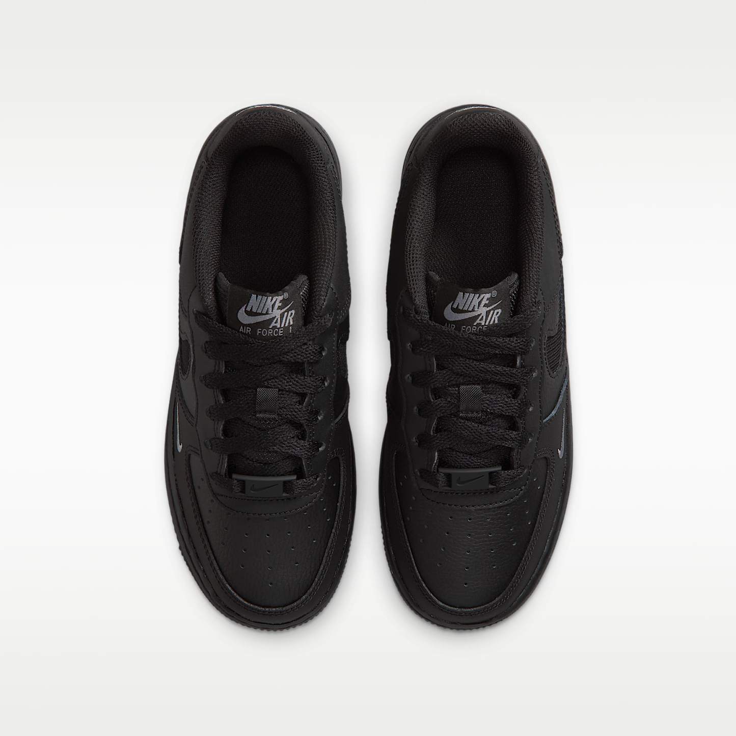 Nike Air Force 1 LV8 Schuh (ältere Kinder) – Schwarz/Cool Grey/Cool Grey