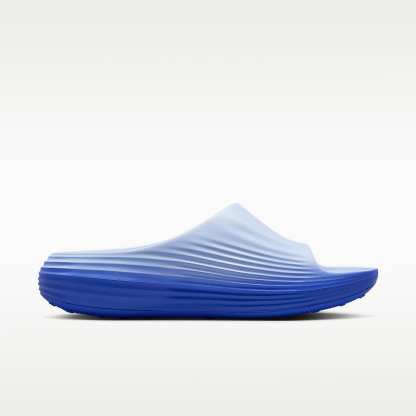 Nike ReactX Rejuven8 Slides (Herren) – Hydrogen Blue/Blue Crystal/Lapis/Total Orange