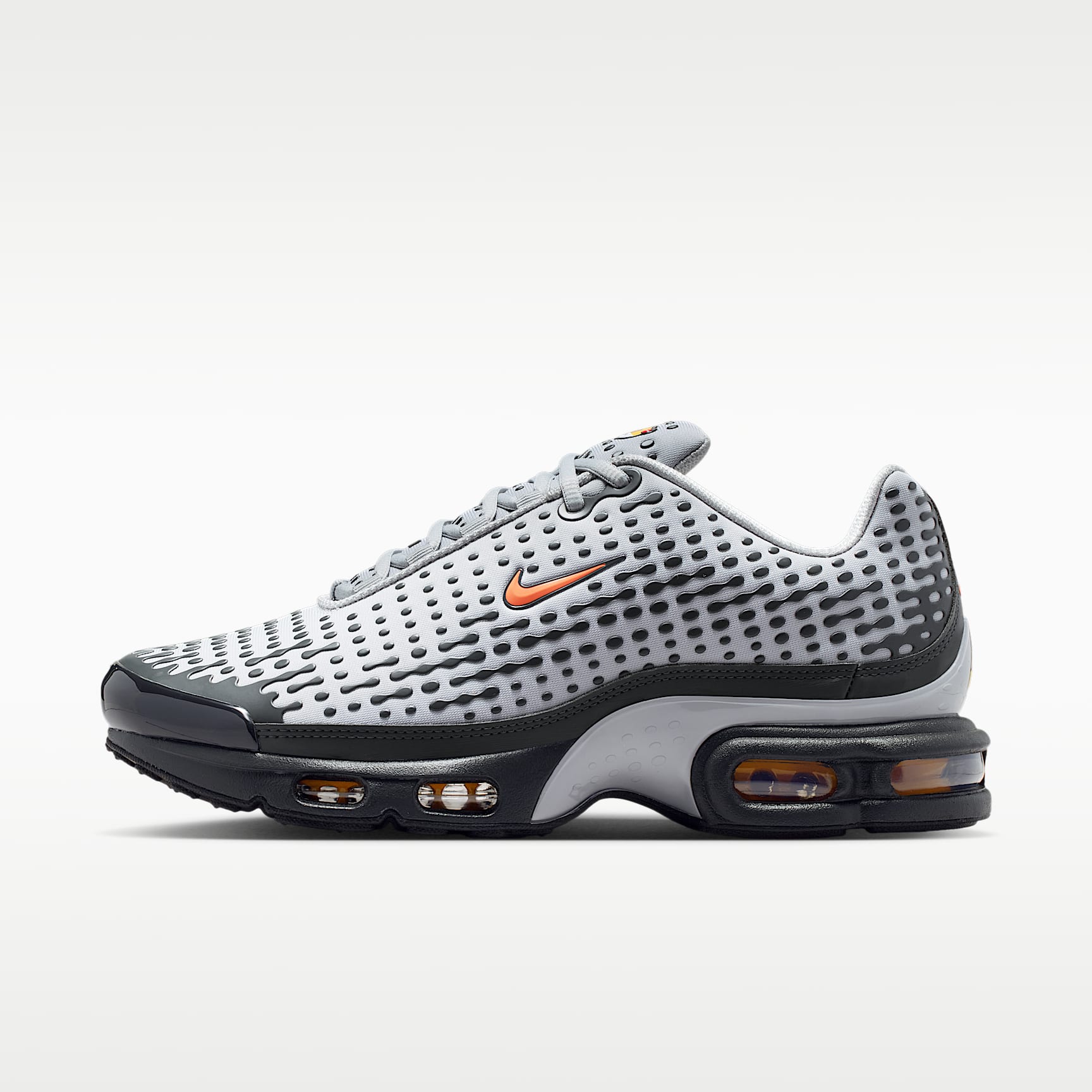 Nike Air Max Plus VII Schuh (Herren) – Light Smoke Grey/Dark Smoke Grey/Hot Curry