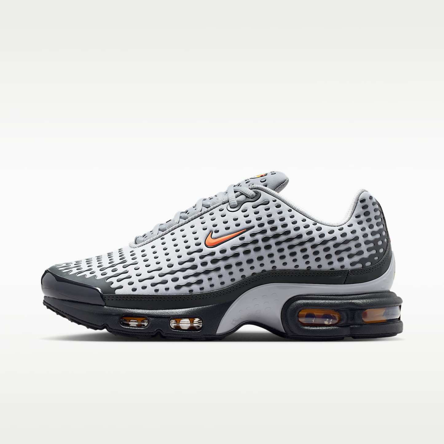 Nike Air Max Plus VII Schuh (Herren) – Light Smoke Grey/Dark Smoke Grey/Hot Curry