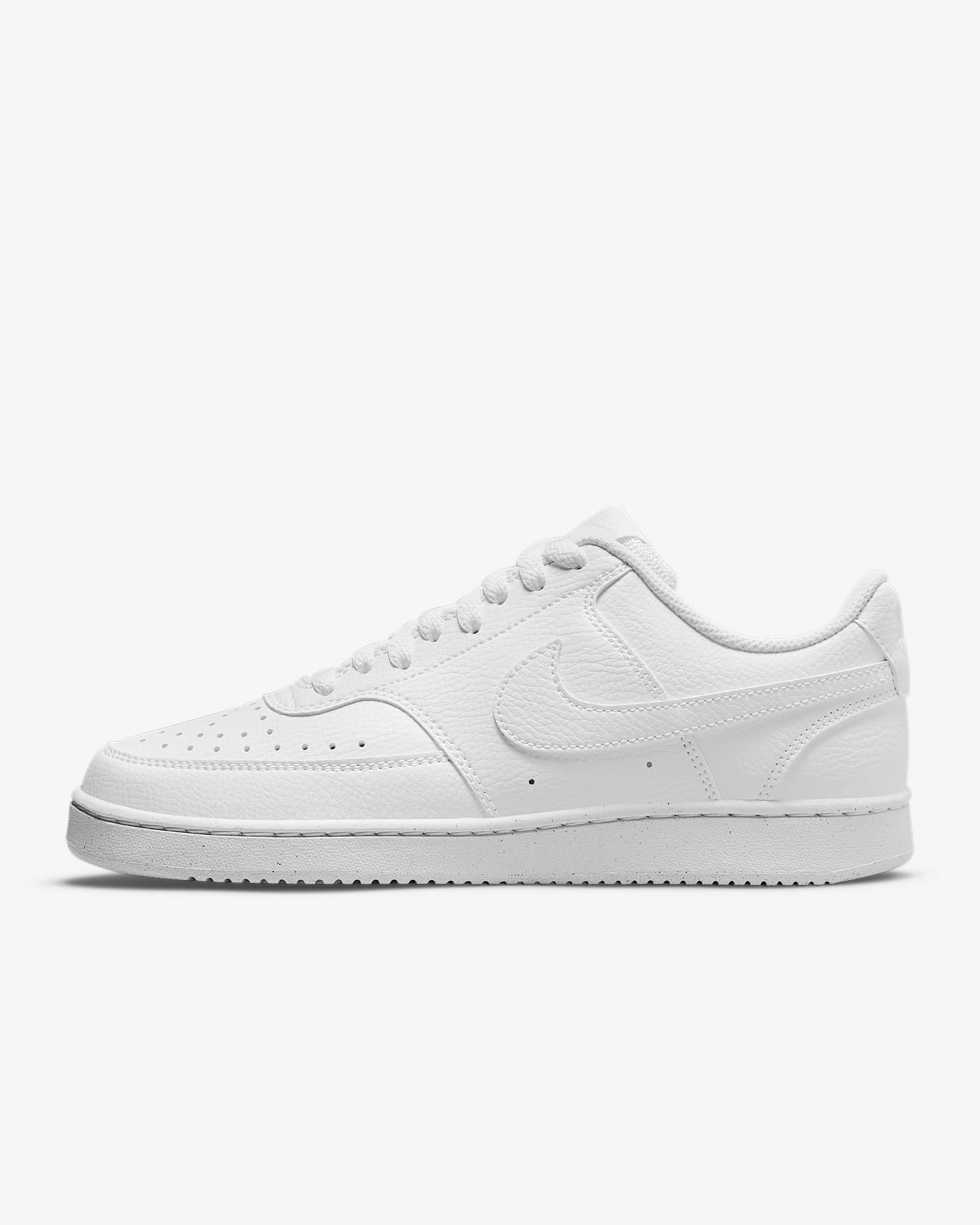 Nike Court Vision Low Next Nature Schuh (Damen) – Weiß/Weiß/Weiß