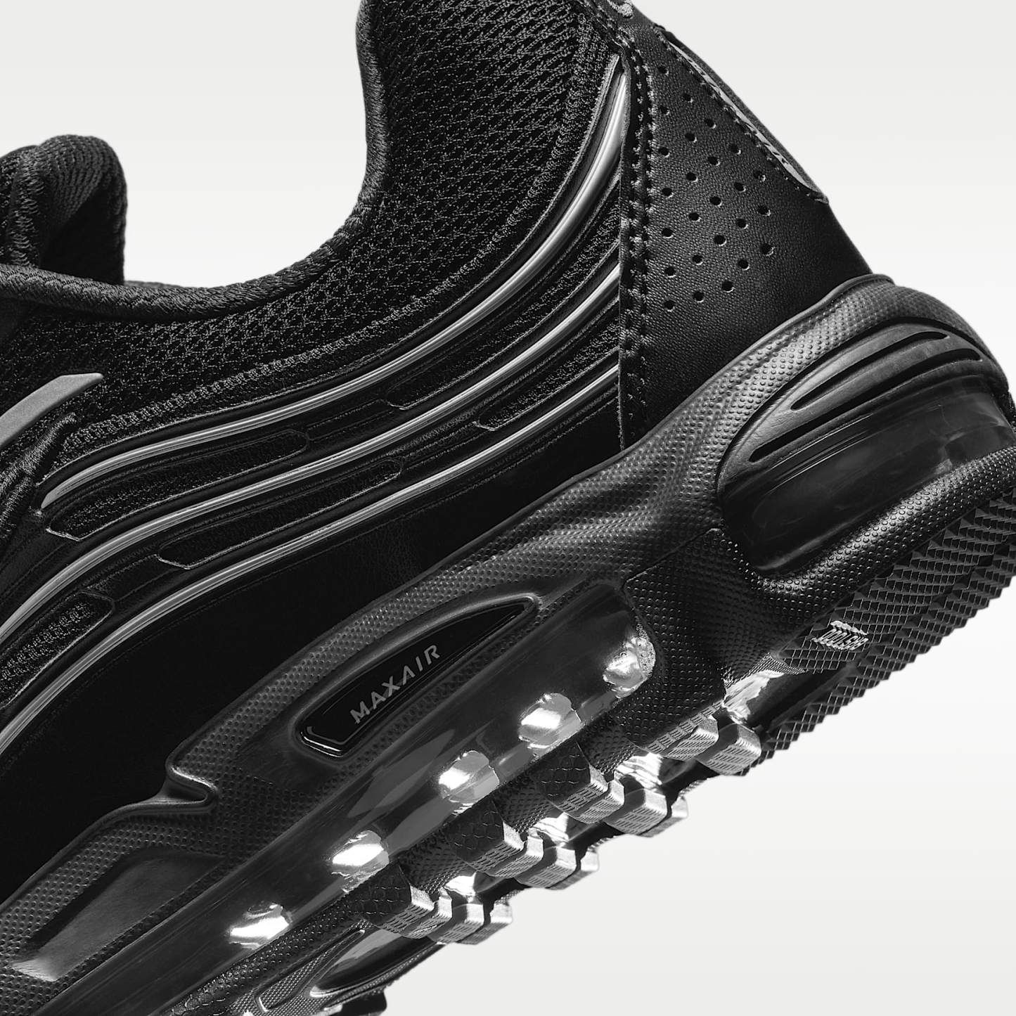 Nike Air Max TL 2.5 Schuh (Herren) – Schwarz/Schwarz/Metallic Silver/Schwarz