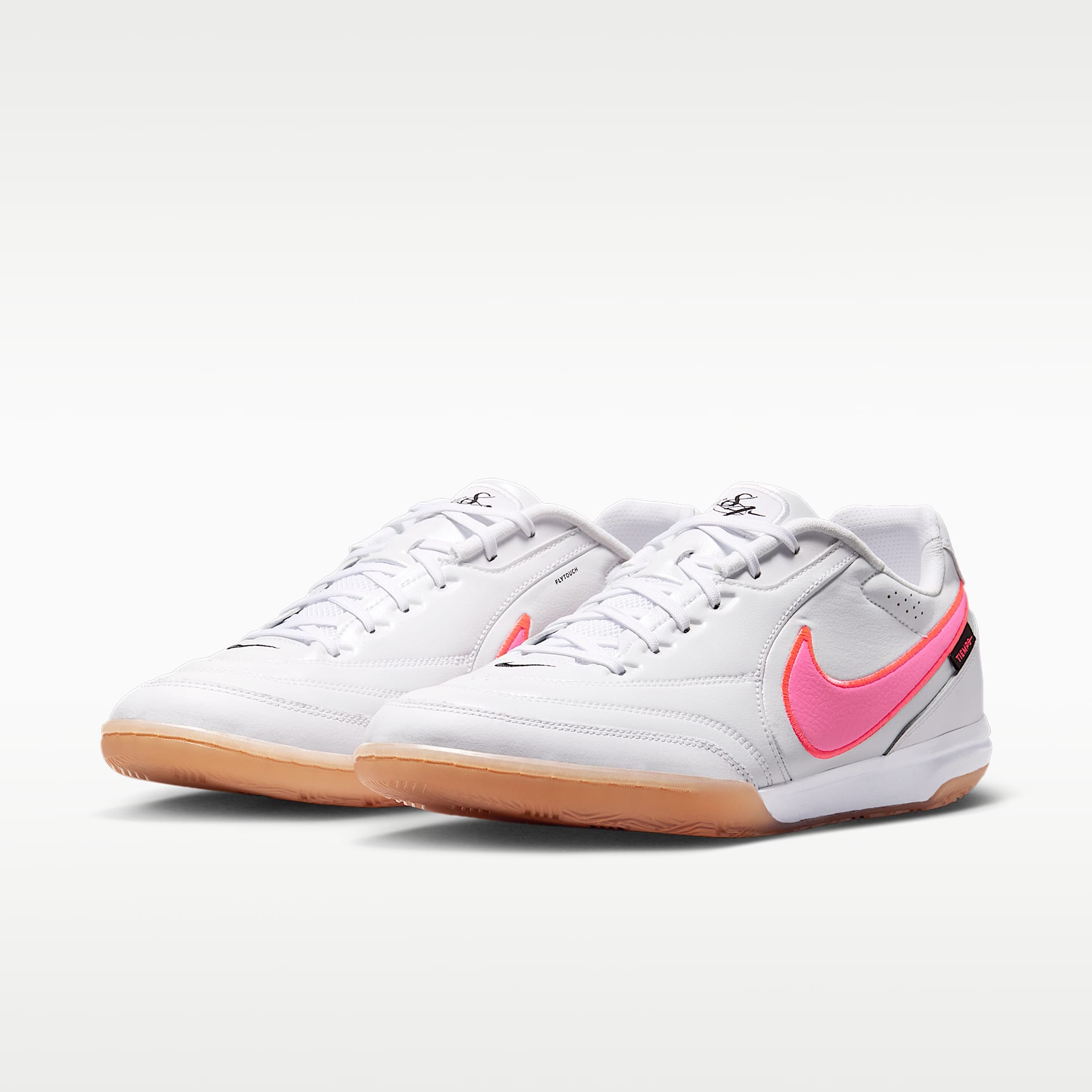 Nike Tiempo Streetgato PRM Low-Top-Fußballschuh für Hallen- und Hartplätze – Multi-Color/Schwarz