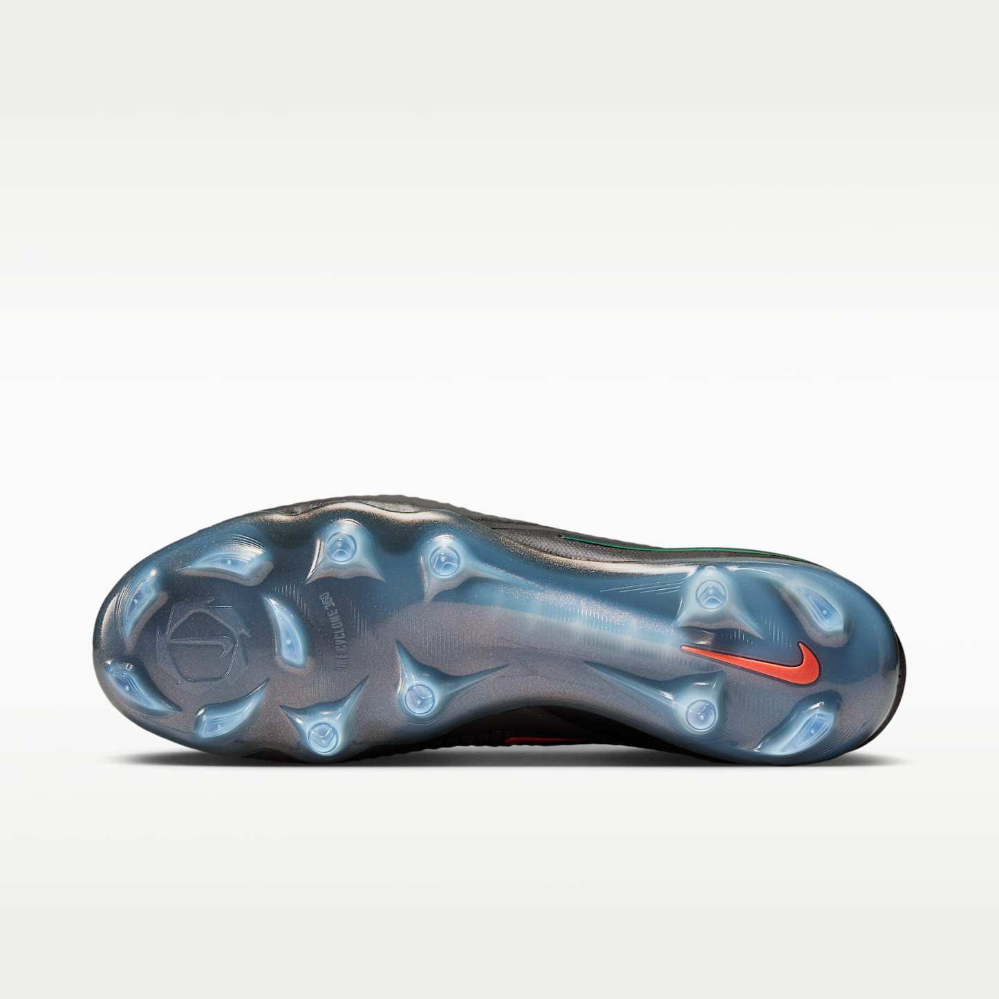 Nike Phantom 6 Low Elite LV8 Fußballschuh für normalen Rasen – Medium Ash/Schwarz/Gold Amber