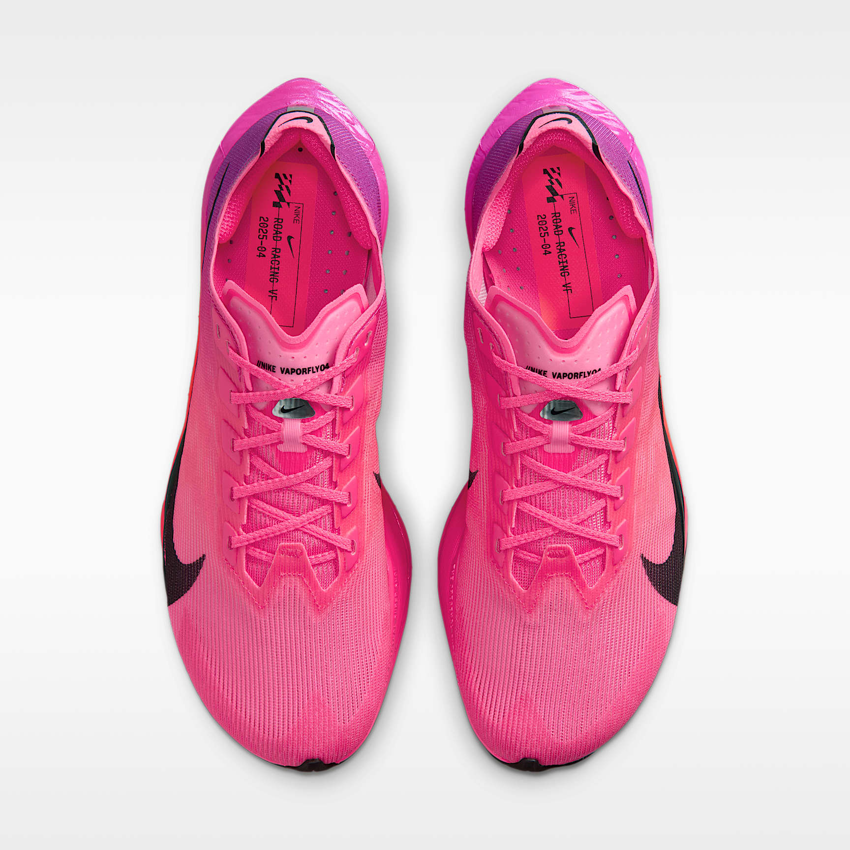 Nike Vaporfly 4 Straßenlaufschuh für Wettkämpfe (Damen) – Hyper Pink/Fuchsia Blast/Laser Crimson/Schwarz