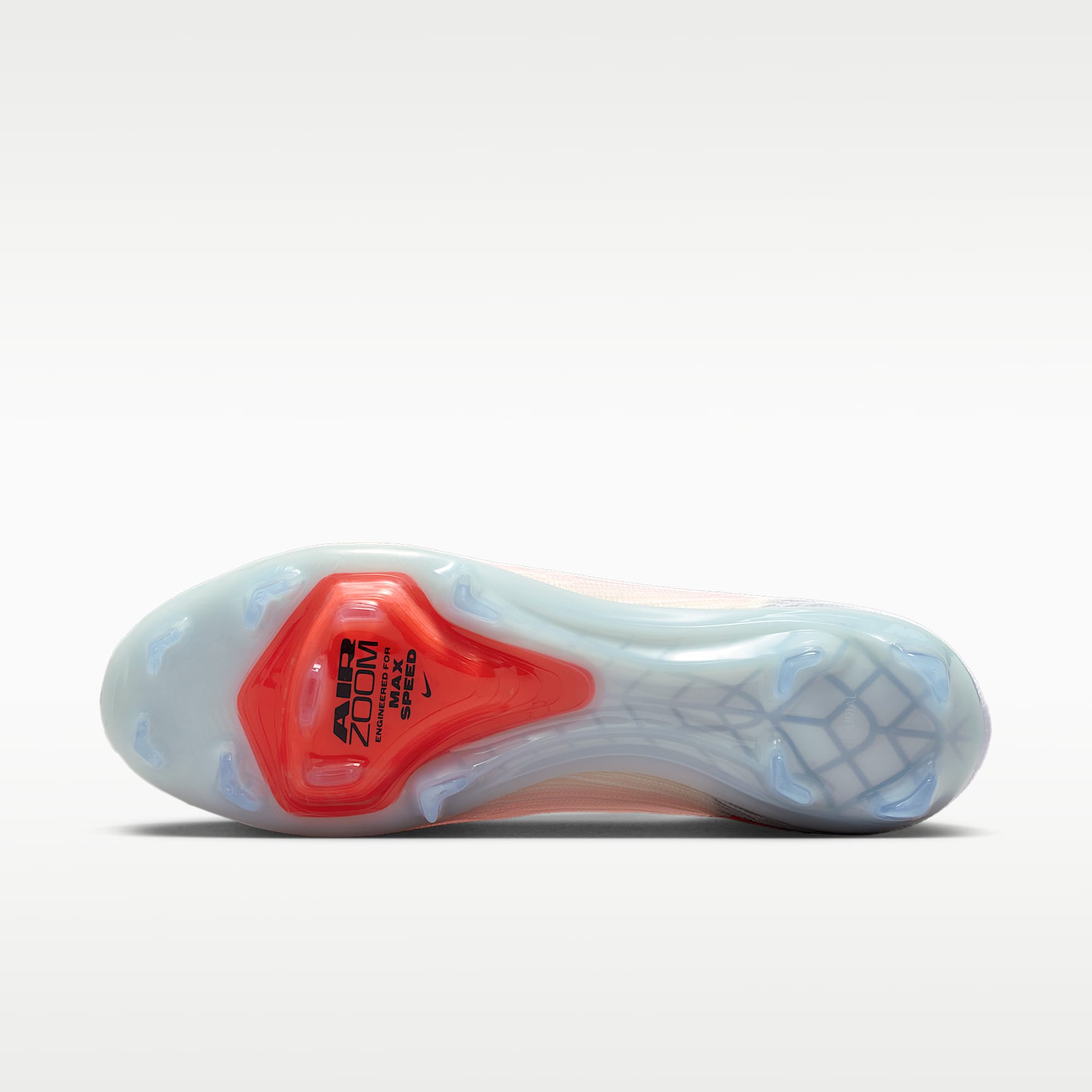 Nike Mercurial Superfly 11 Elite Low-Top-Fußballschuh für normalen Rasen – Weiß/Bright Crimson/Blur