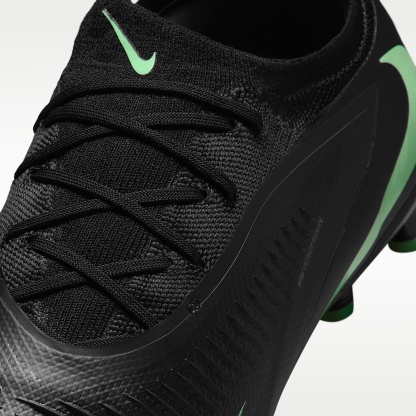Nike Phantom 6 Low Pro Fußballschuh für Kunstrasen – Schwarz/Schwarz/Illusion Green