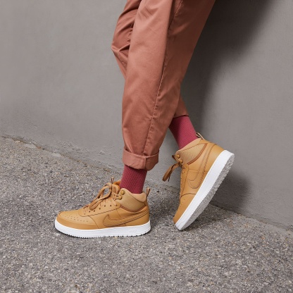 Nike Court Vision Mid winterfester Schuh (Herren) – Elemental Gold/Sail/Desert Ochre/Elemental Gold