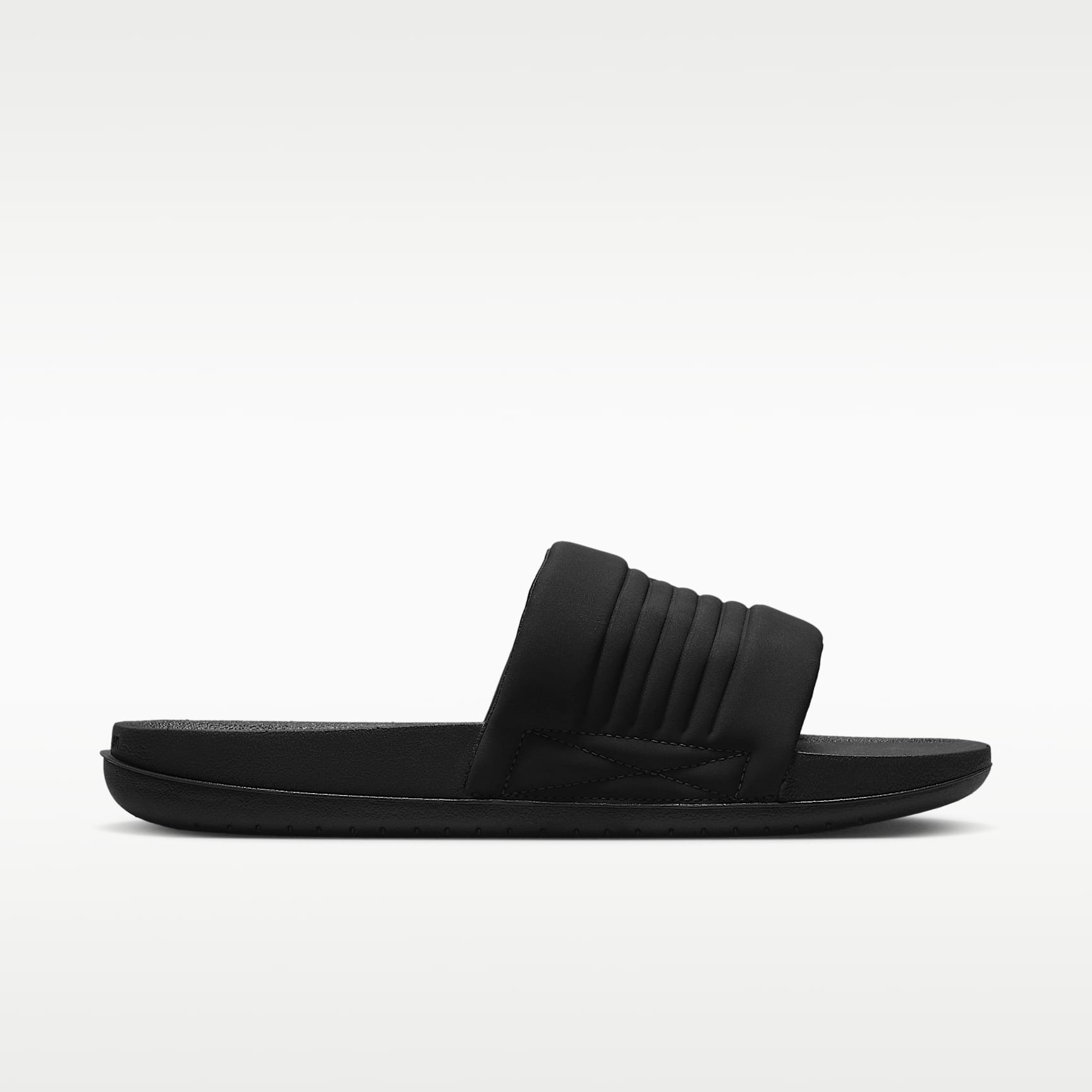 Nike Offcourt Adjust Herren-Slides – Schwarz/Schwarz/Weiß