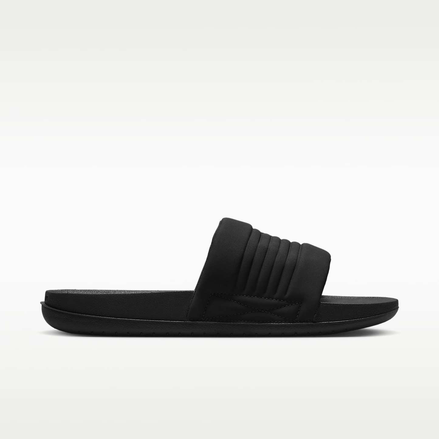 Nike Offcourt Adjust Herren-Slides – Schwarz/Schwarz/Weiß