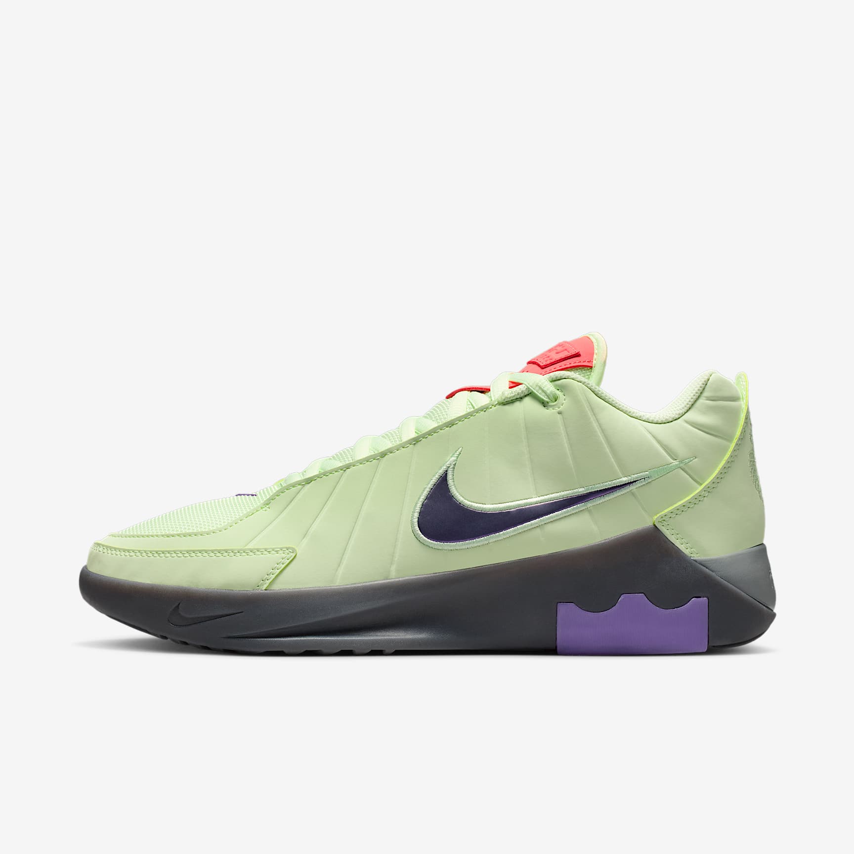 LeBron Witness 9 Basketballschuh – Volt Tint/Schwarz/Smoke Grey/Multi-Color