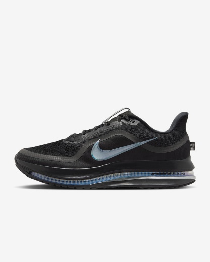 Nike Pegasus Premium Straßenlaufschuh (Herren) – Schwarz/Metallic Silver/Schwarz