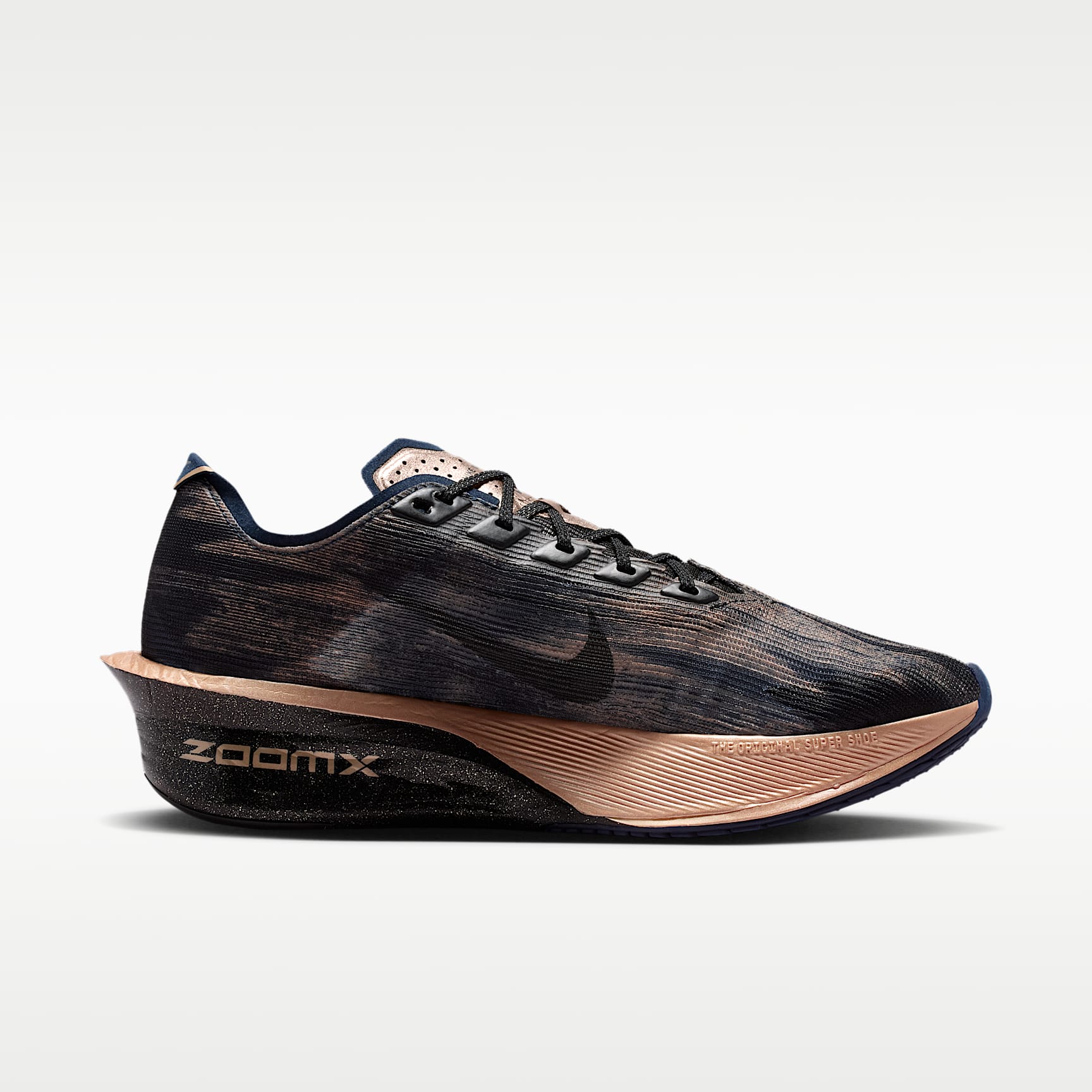 Nike Vaporfly 4 "Keely Hodgkinson" Straßenlaufschuh für Wettkämpfe (Damen) – Pencil Point/Blue Eclipse/Blur/Schwarz