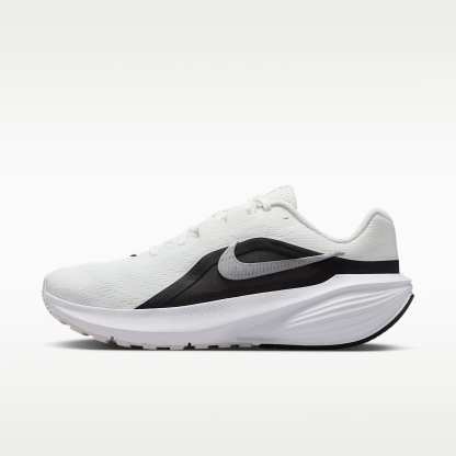 Nike Downshifter 14 Straßenlaufschuh (Herren) – Summit White/Schwarz/Weiß/Metallic Silver