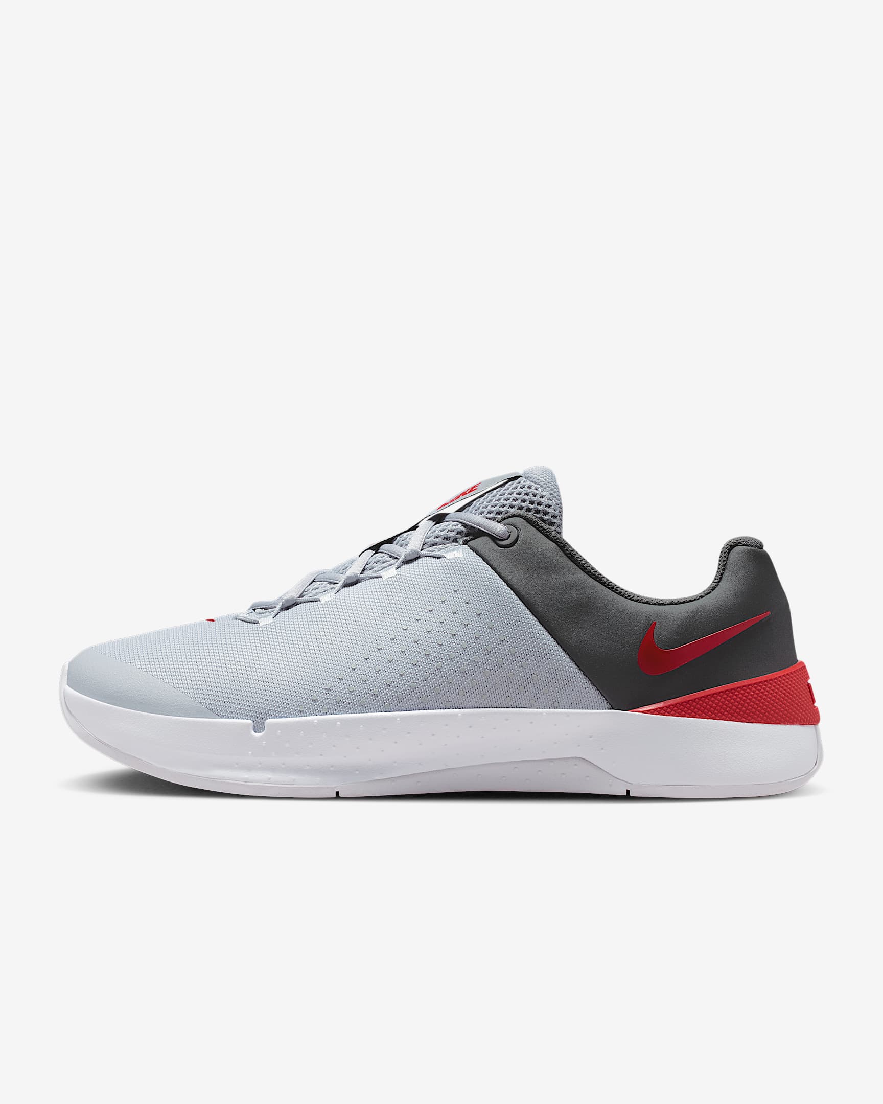 Nike MC Trainer 4 Trainingsschuh (Herren) – Wolf Grey/Iron Grey/Weiß/University Red