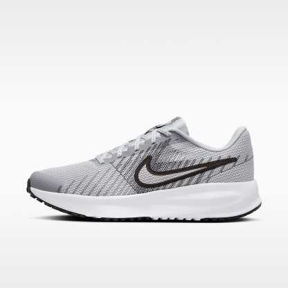 Nike Run Defy Straßenlaufschuh (Herren) – Wolf Grey/Weiß/Iron Grey/Schwarz