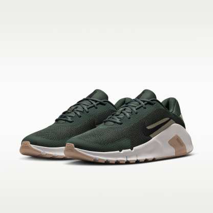 Nike Flex Train Workout-Schuh (Herren) – Camo Green/Summit White/Cream II/Schwarz