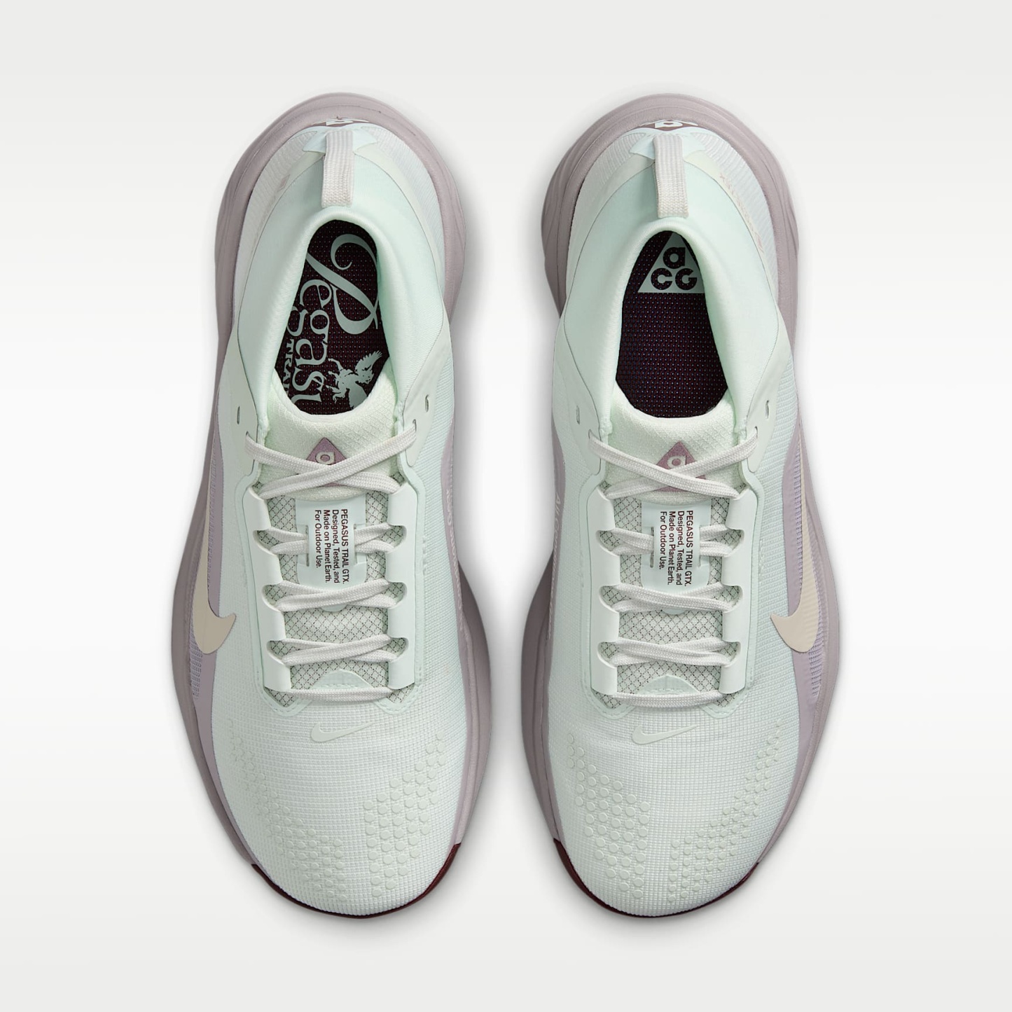 ACG Pegasus Trail GORE-TEX wasserfester Traillaufschuh (Damen) – Barely Green/Silver Lilac/Tattoo/Light Bone
