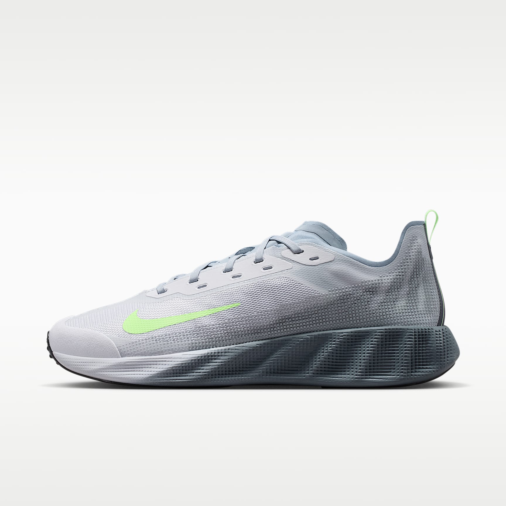 Nike Ava X Mesh Schuh (Herren) – Blue Grey/Obsidian Mist/Geyser Grey/Lime Glow