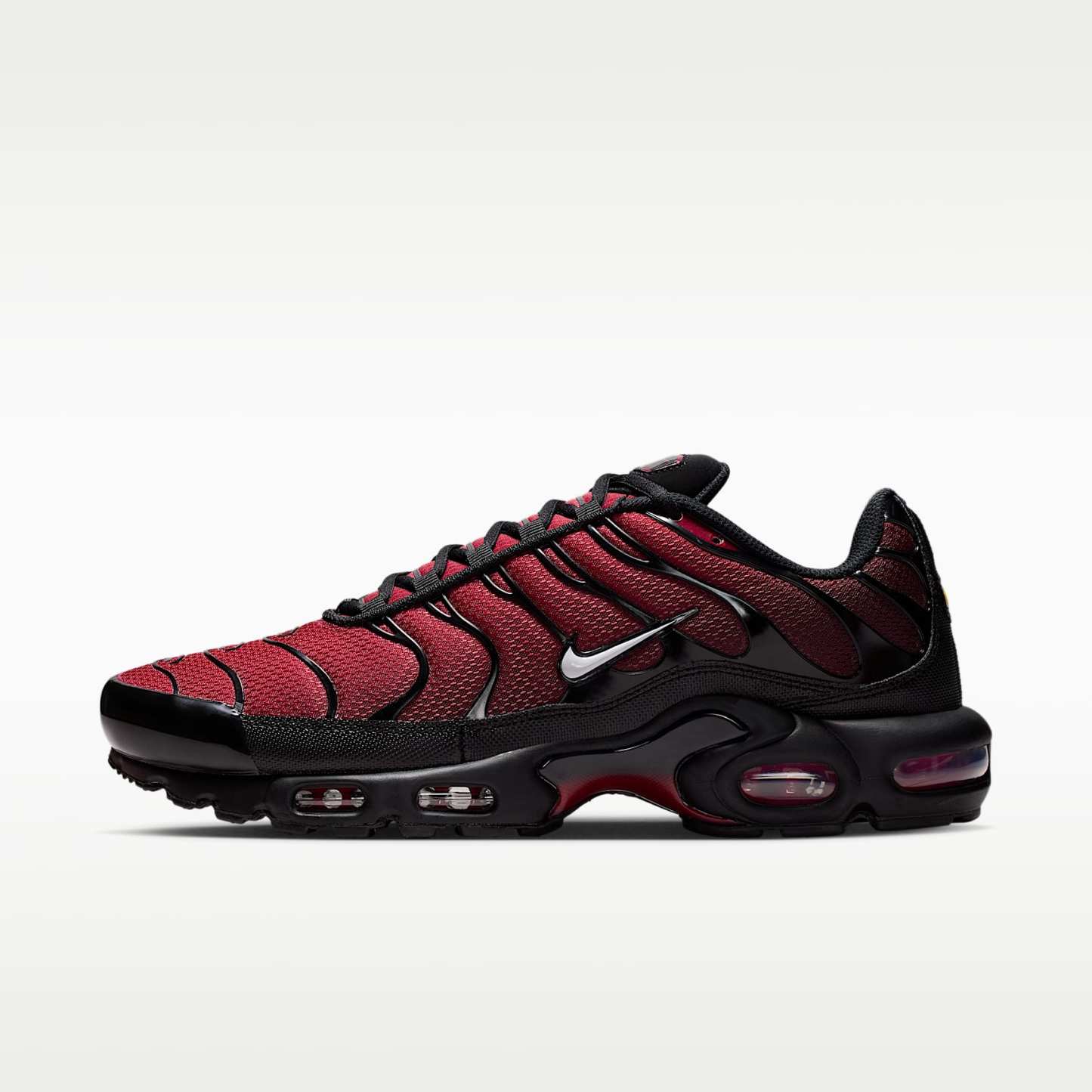 Nike Air Max Plus Schuh (Herren) – Tough Red/Schwarz/Mystic Dates/Grey Fog