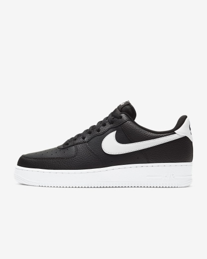 Nike Air Force 1 '07 Herrenschuh – Schwarz/Weiß