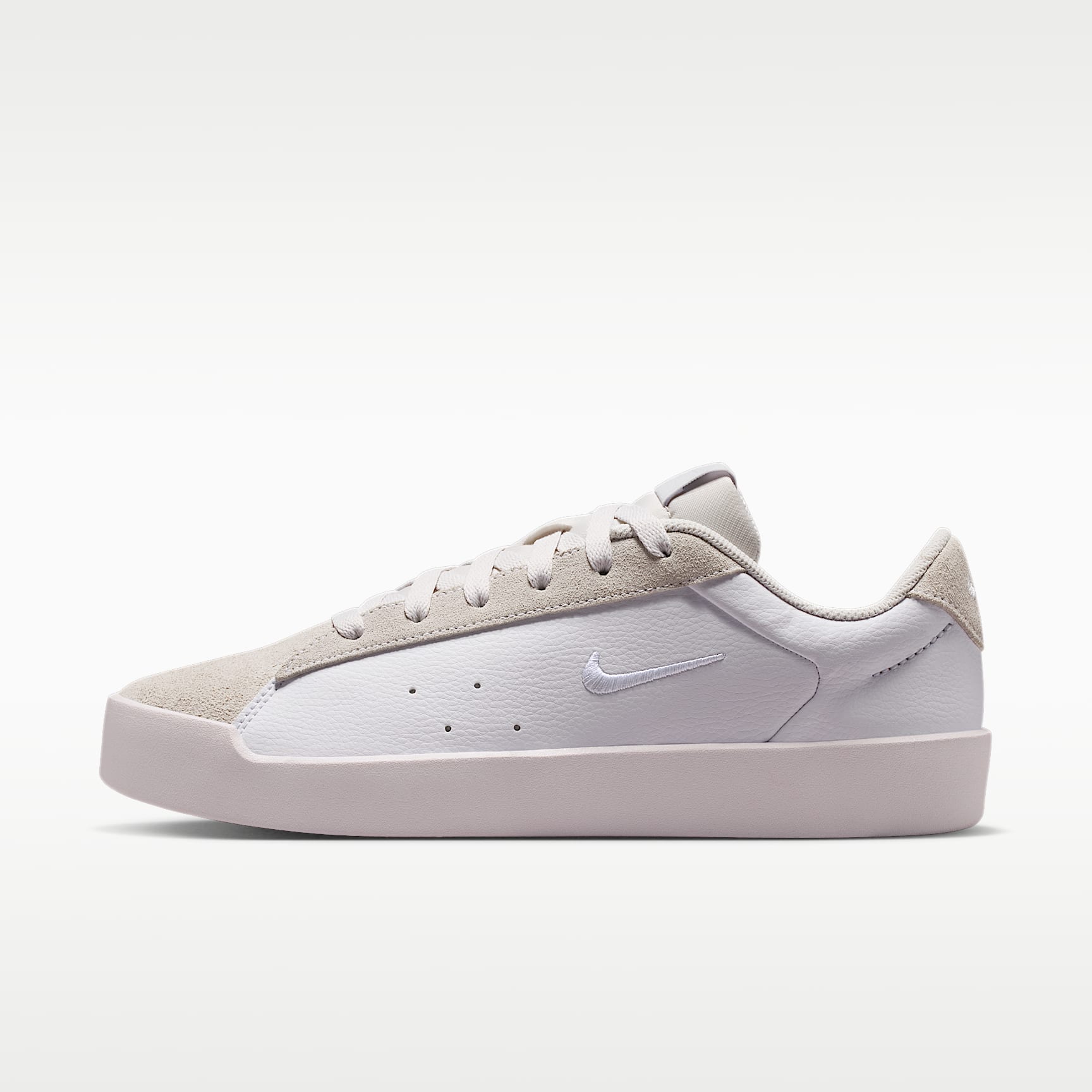 Nike Court Heritage Damenschuh – Weiß/Pure Platinum/Summit White/Weiß