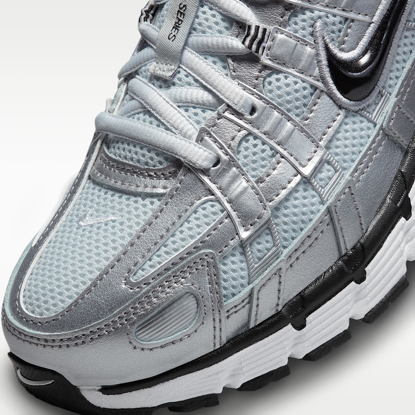 Nike P-6000 Schuh – Weiß/Metallic Silver/Pure Platinum/Schwarz