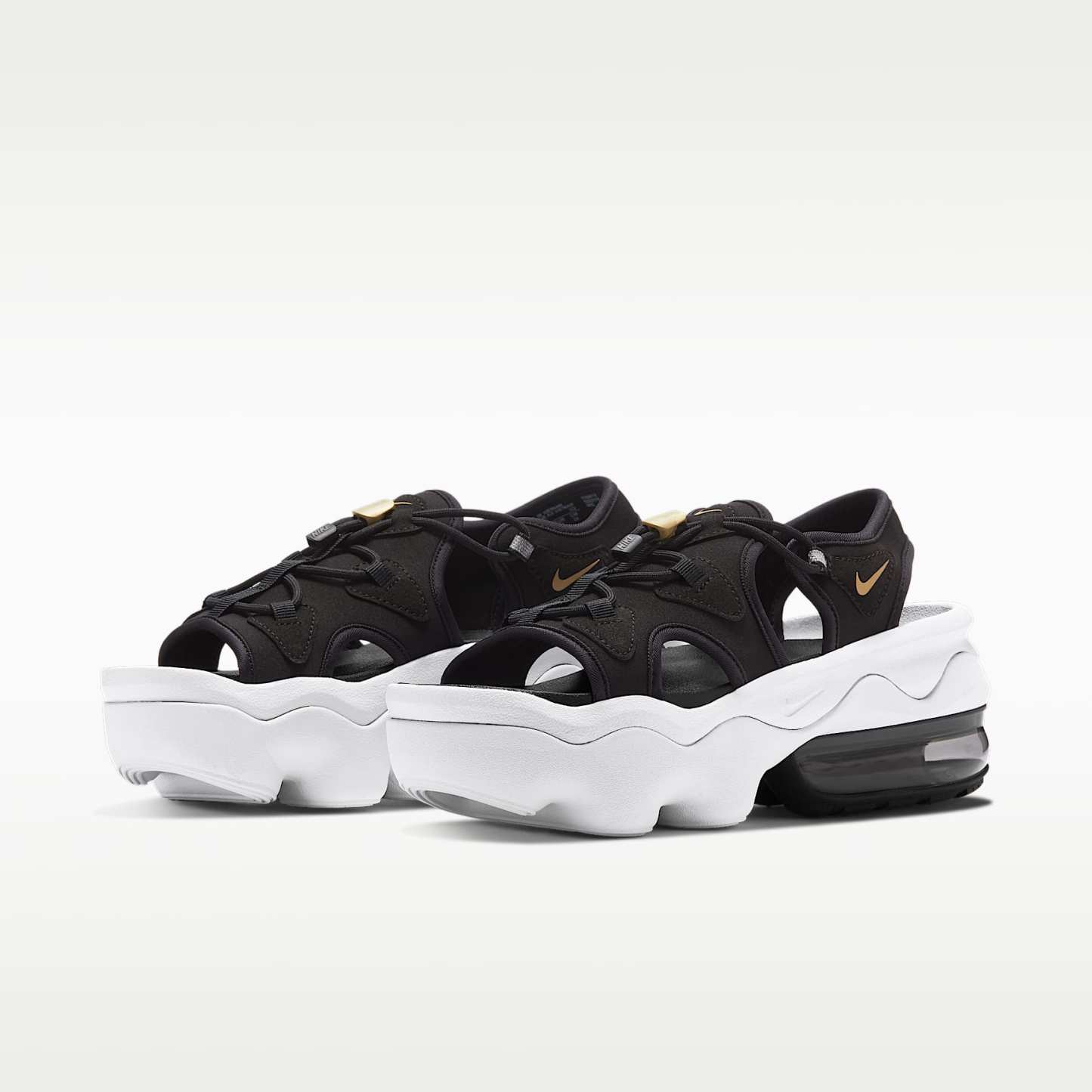 Nike Air Max Koko Damen-Sandale – Schwarz/Anthracite/Weiß/Metallic Gold