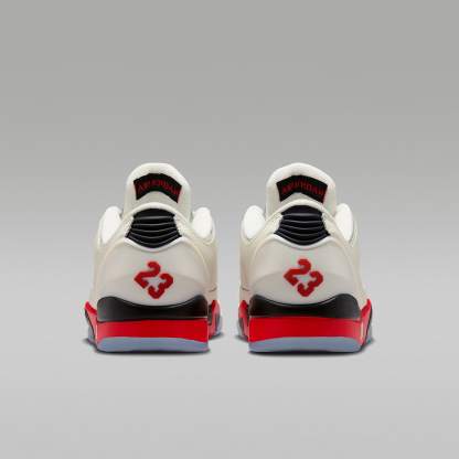 Jordan Sixty Plus Low Herrenschuh – Sail/Schwarz/Reflect Silver/Fire Red