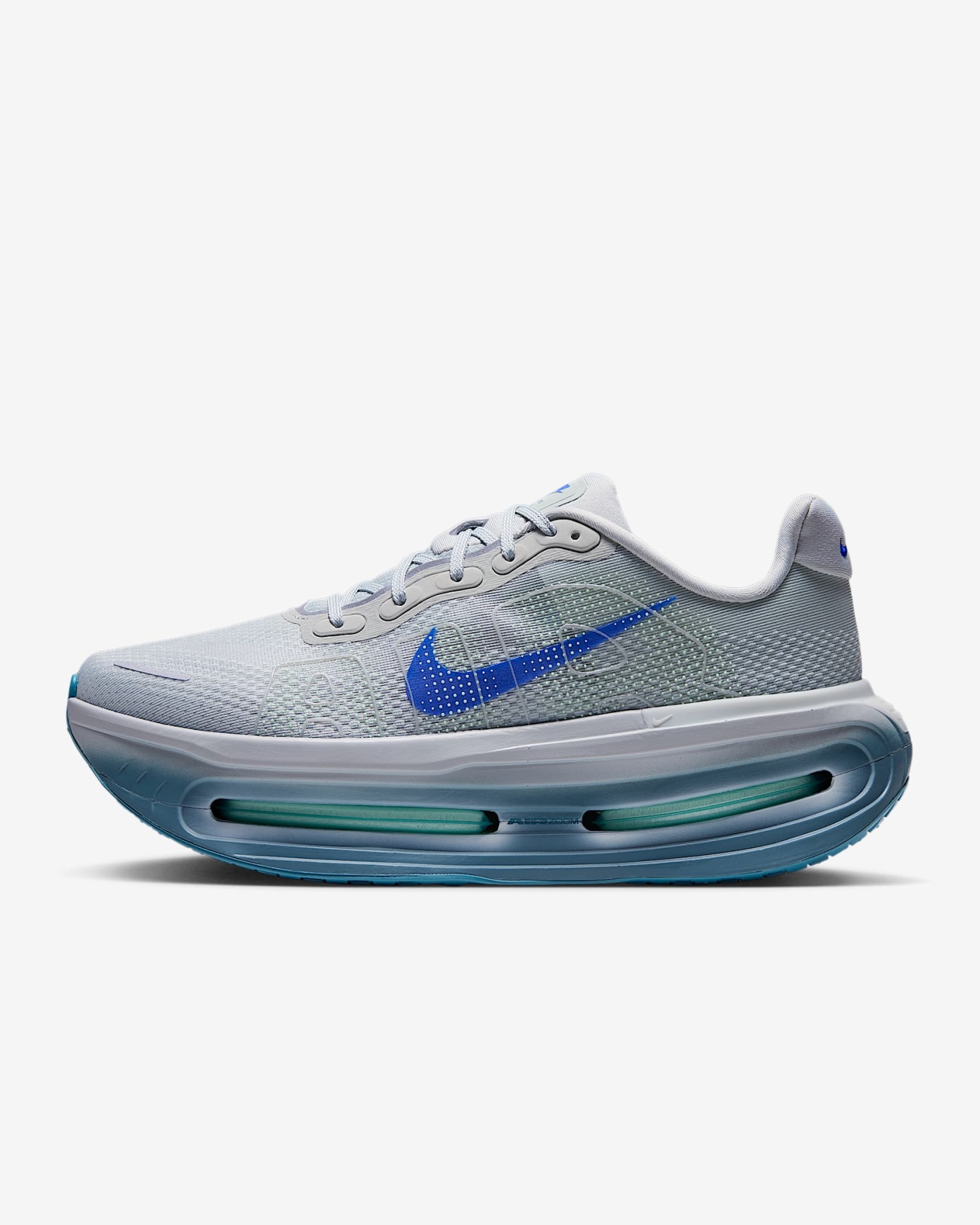 Nike Vomero Premium Straßenlaufschuh (Herren) – Grey Mist/Smokey Blue/Barely Green/Racer Blue