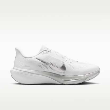 Nike Pegasus 42 Straßenlaufschuh (Damen) – Weiß/Wolf Grey/Cool Grey/Metallic Silver