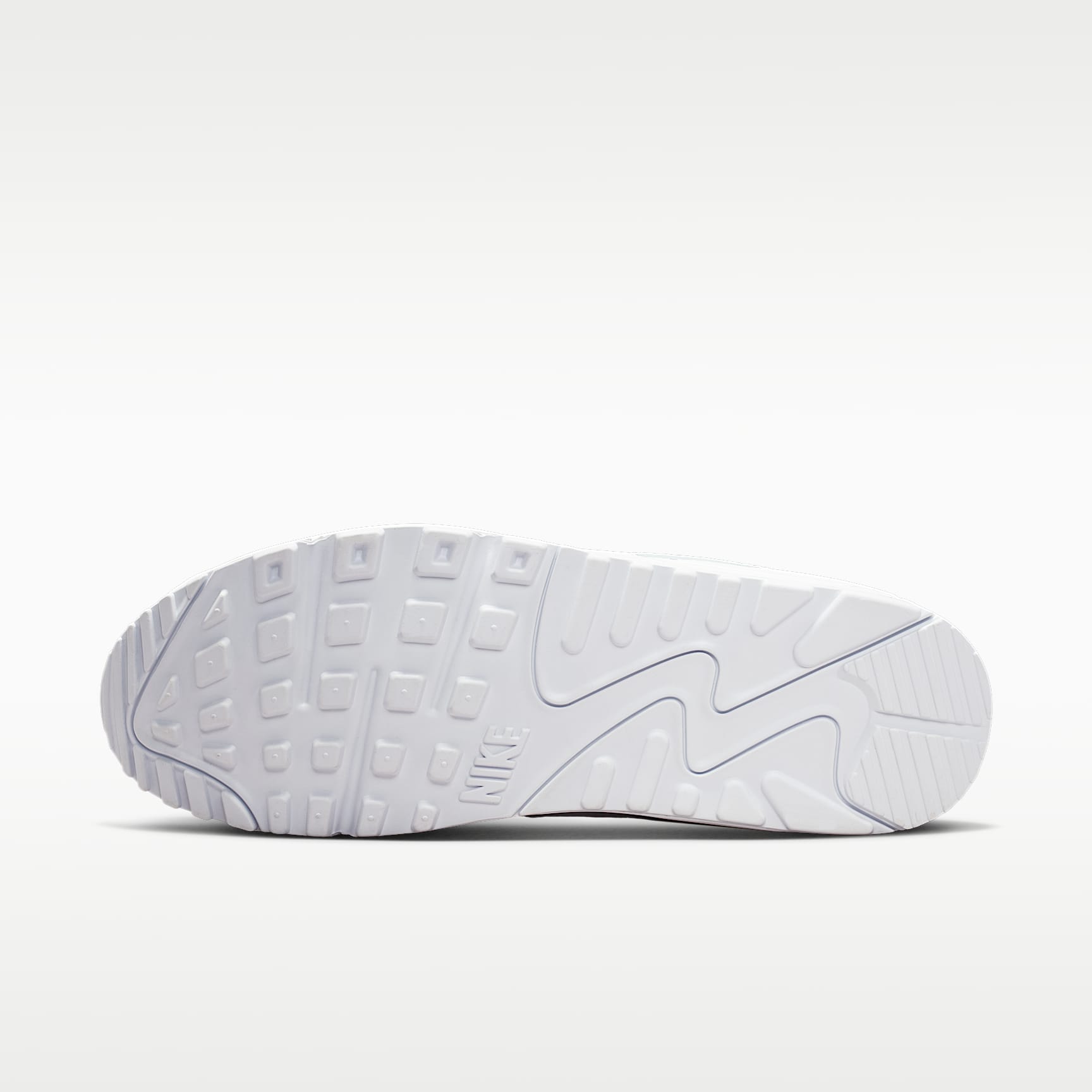 Nike Air Max 90 Schuh (Herren) – Weiß/Weiß/Smoke Grey