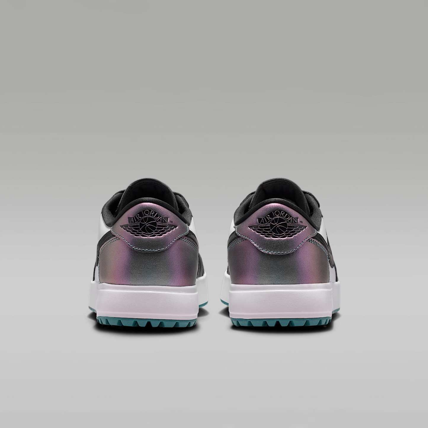 Air Jordan 1 Low G Golfschuh mit Spikes – Mineral Teal/Weiß/Schwarz