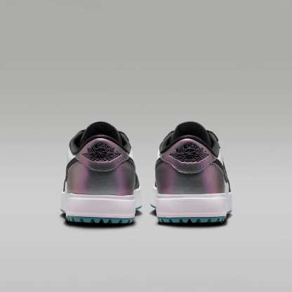 Air Jordan 1 Low G Golfschuh mit Spikes – Mineral Teal/Weiß/Schwarz