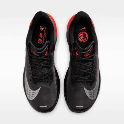 Nike Zoom Fly 6 Straßenlaufschuh für Wettkämpfe (Herren) – Schwarz/Bright Crimson/Wolf Grey/Metallic Silver