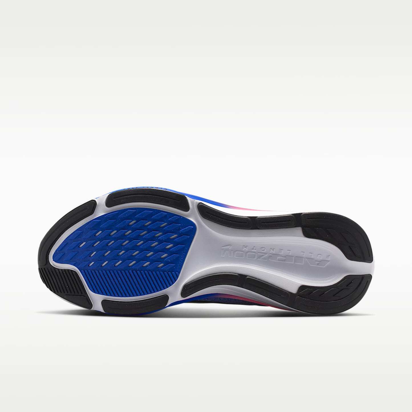 Nike Pegasus 42 Straßenlaufschuh (Herren) – Weiß/Racer Blue/Atomic Pink/Schwarz