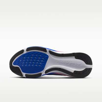 Nike Pegasus 42 Straßenlaufschuh (Herren) – Weiß/Racer Blue/Atomic Pink/Schwarz