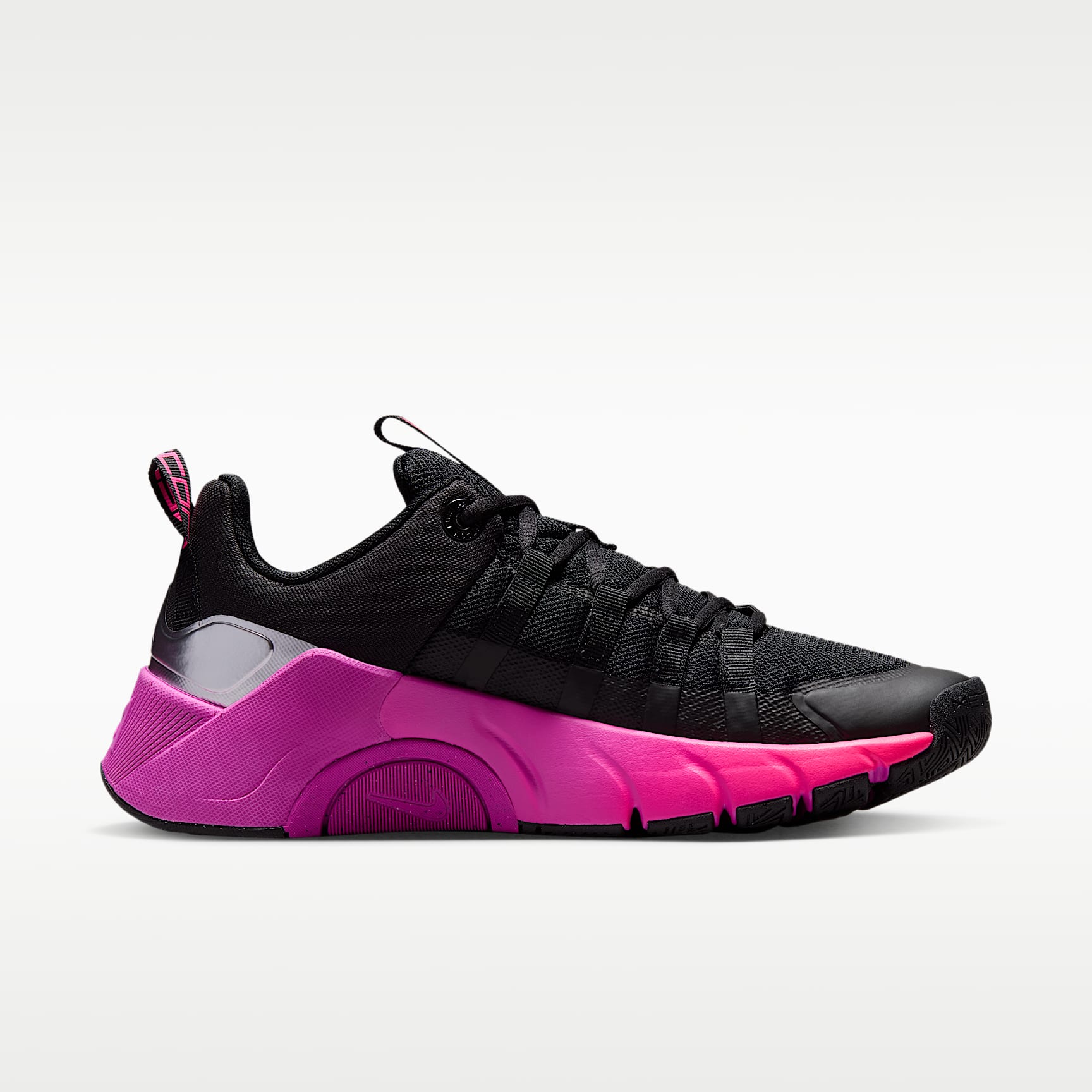 Nike Free Metcon 7 Trainingsschuhe (Damen) – Schwarz/Hyper Pink/Metallic Cool Grey/Fuchsia Blast
