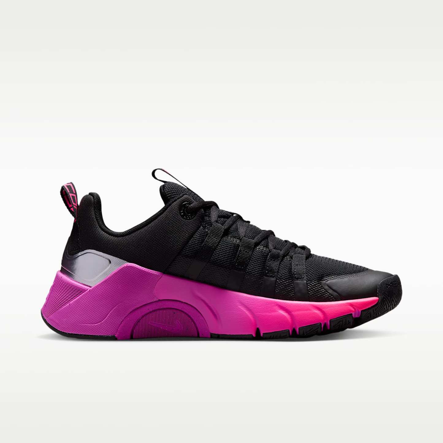 Nike Free Metcon 7 Trainingsschuhe (Damen) – Schwarz/Hyper Pink/Metallic Cool Grey/Fuchsia Blast
