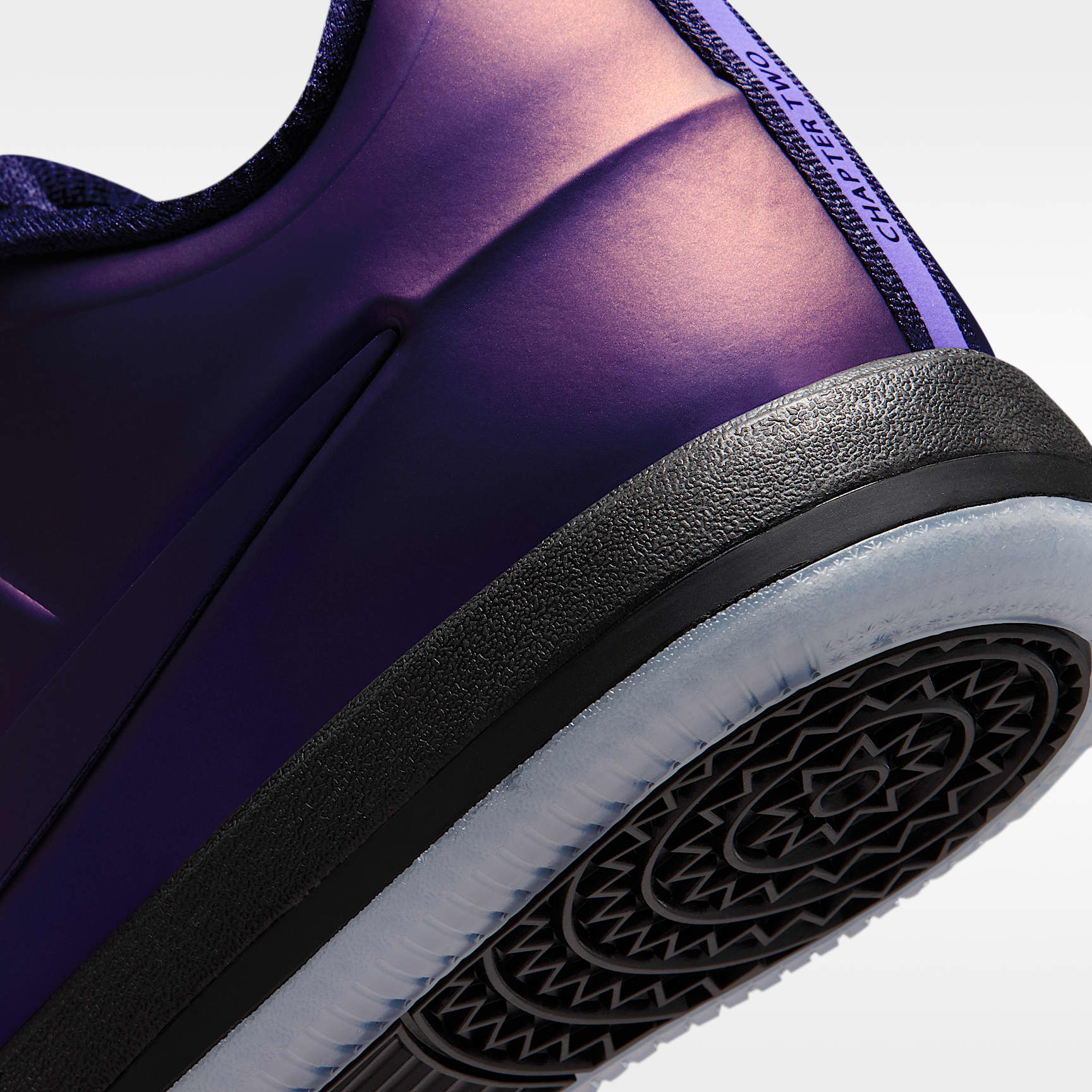Book 2 PRM "Eggplant Foamposite" Basketballschuh – Varsity Purple/Varsity Purple/Schwarz